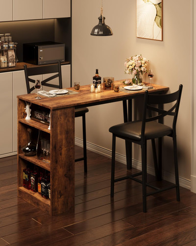 Compact piece bar table - compact, set